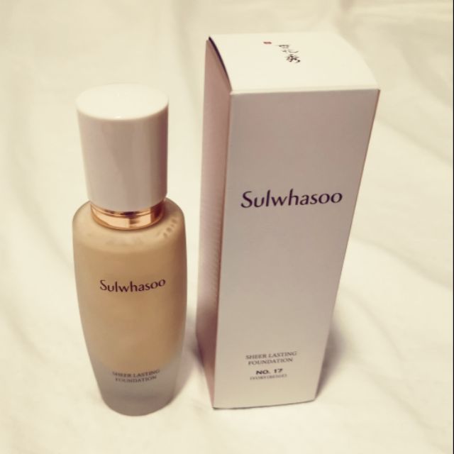 Sulwhasoo 雪花秀輕透雪紡水粉底 色號17