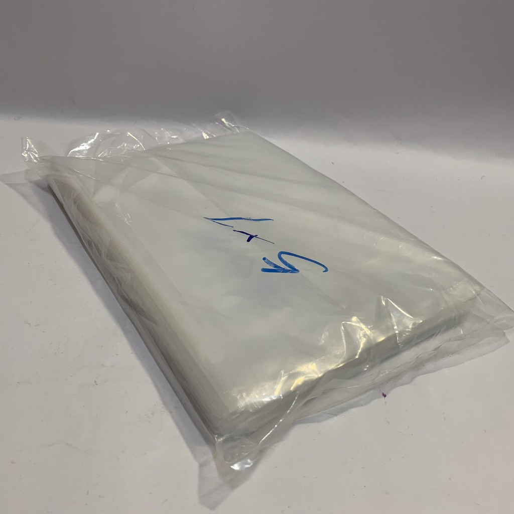 [雨城] 塑膠袋5X7  規格：57台寸=15X21cm 生活用品 收納  實用 塑膠   廚房用品 袋子
