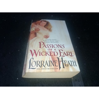 *掛著賣書舖*《LORRAINE HEATH PASSIONS OF A WICKED EARL》|原文小說|泛黃