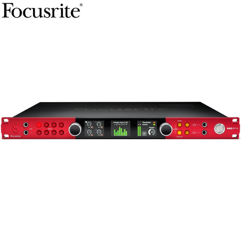 代購 全新原廠貨 Focusrite RED 8PRE 64進64出雷電音頻接口Protools|HD接口8話放 可面交