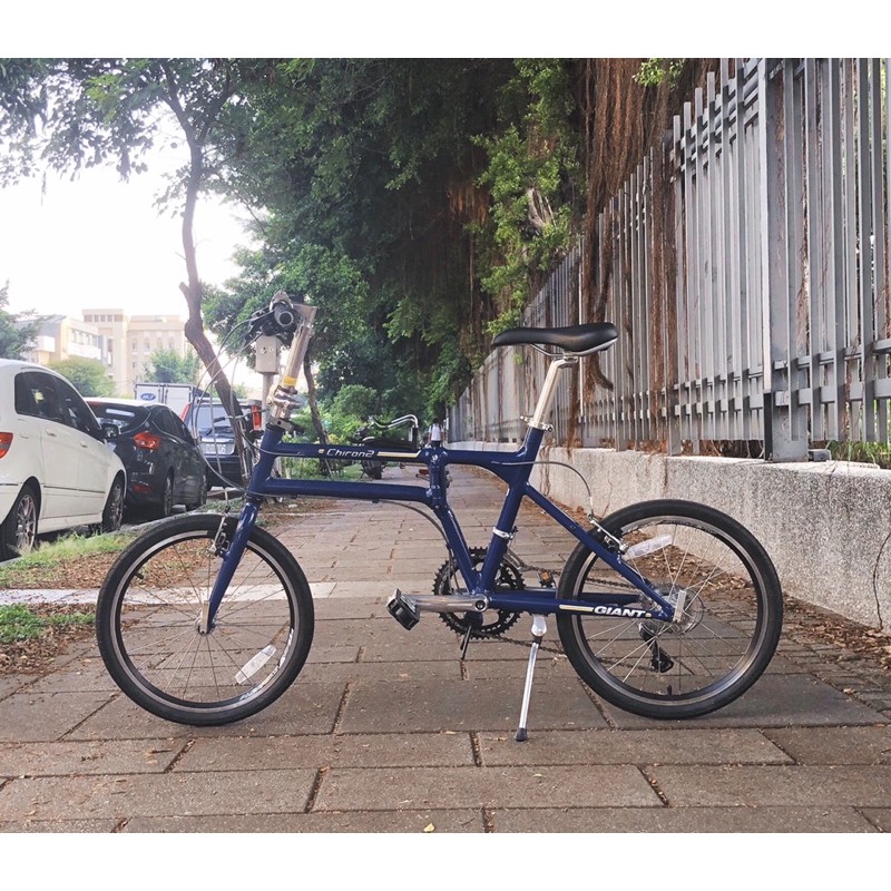 捷安特 Giant Chiron 2 平光藍 摺疊式腳踏車