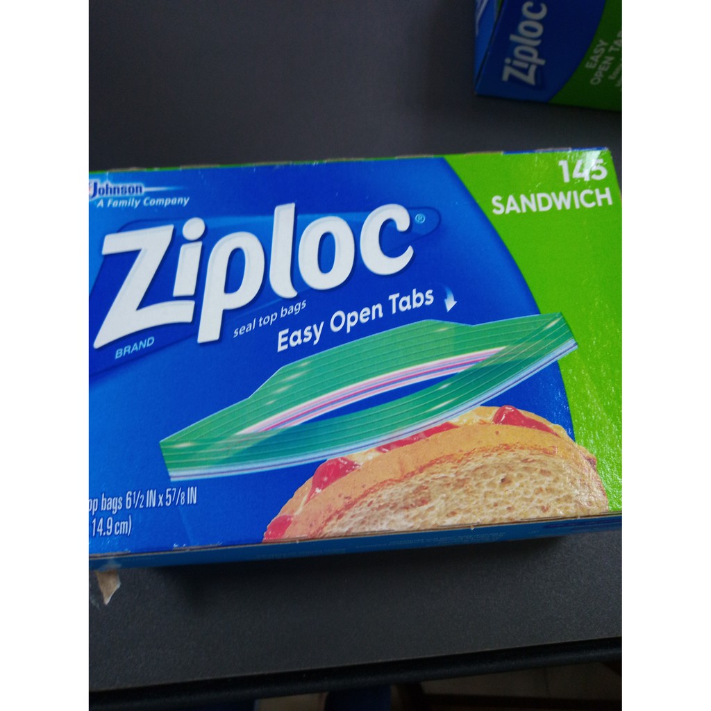 德安美式生活百貨～Costco 美國ZIPLOC可封式三明治保鮮袋(小)