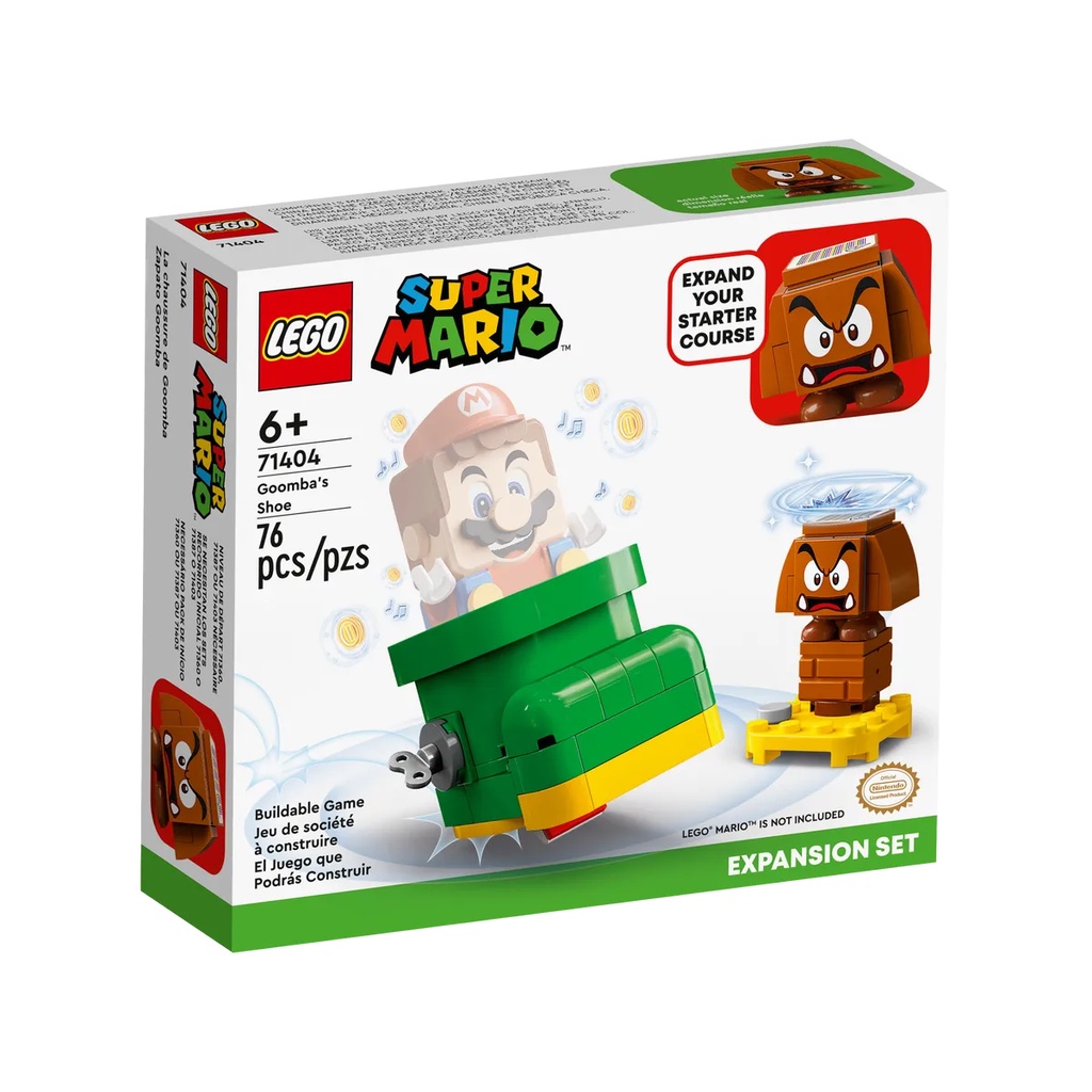 【樂GO】樂高 LEGO 71404 栗寶寶的鞋子 mario 瑪利歐 馬力歐  玩具 積木 盒組 禮物 樂高正版