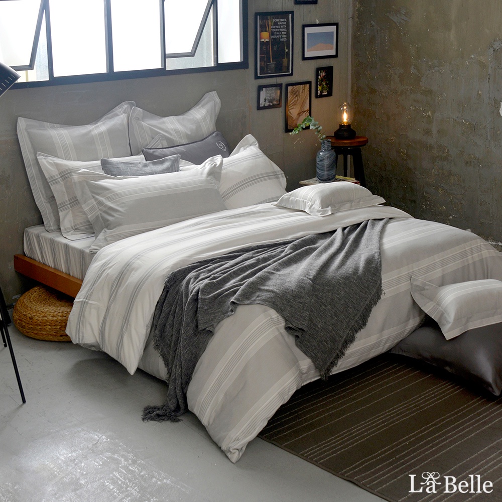 La Belle 100%純棉 兩用被床包組 單/雙/加/特 格蕾寢飾 北歐之旅 防蹣抗菌 吸濕排汗 純棉
