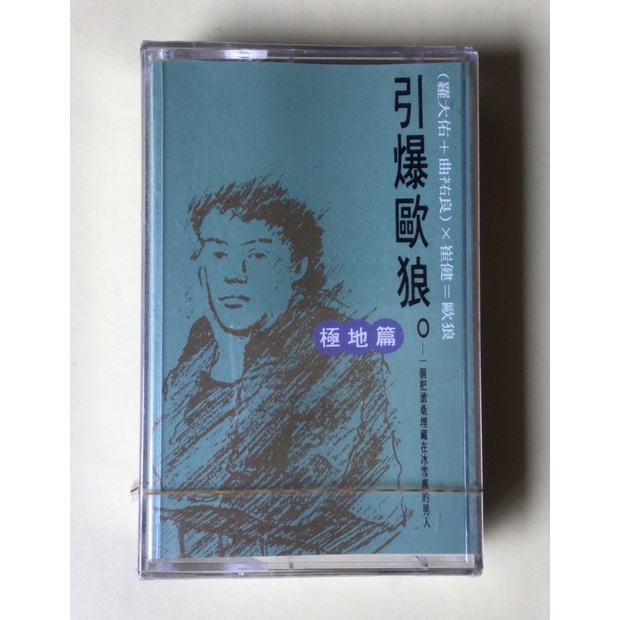 (羅大佑+曲祐良)x崔健=歐狼 引爆歐狼 極地篇 錄音帶 籃將唱片 未拆封全新品