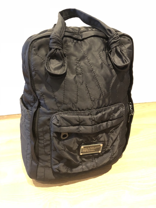 美國MARC BY MARC JACOBS Pretty Nylon Knapsa Backpack 尼龍黑色後背包