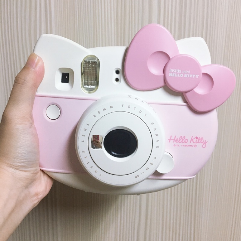 二手 Hello Kitty mini8拍立得相機(可議價)送底片、相機包、相機背袋