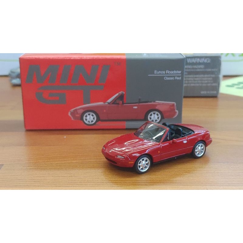 《總代理》MINI GT 1/64 模型車 #298 Eunos Roadster 日規Mazda MX-5 右駕