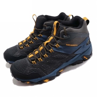 =CodE= MERRELL MOAB FST 2 MID GTX GORE-TEX防水登山野跑鞋(黑藍)ML48687