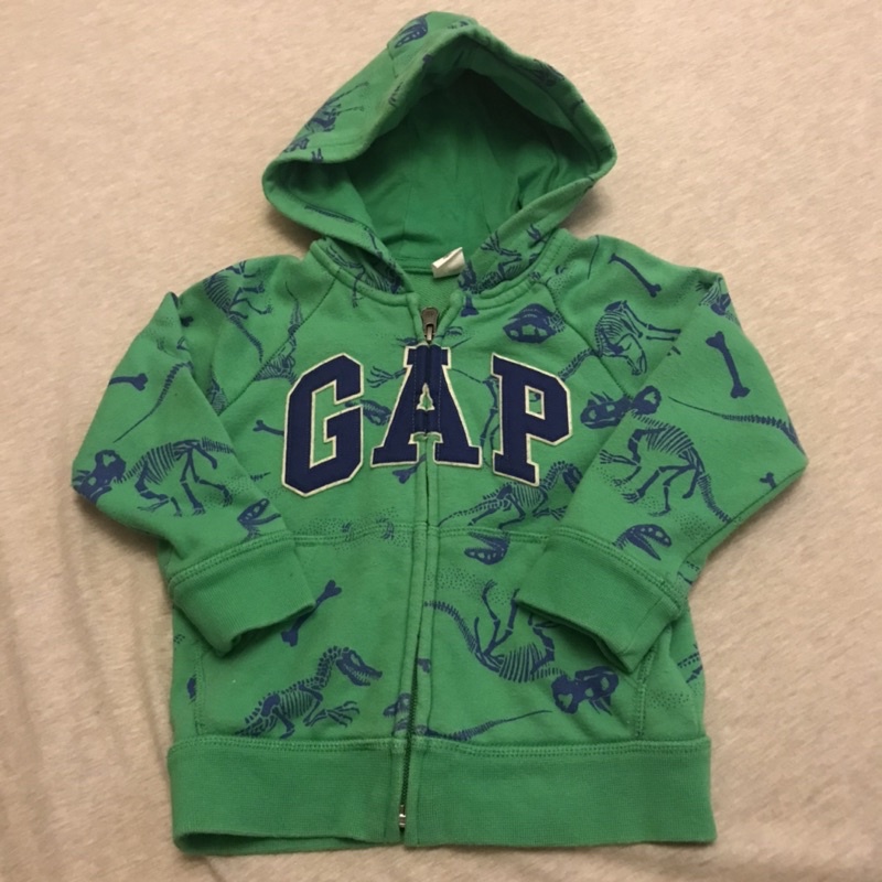 GAP 童裝恐龍連帽外套 2y 男童 幼童gap baby