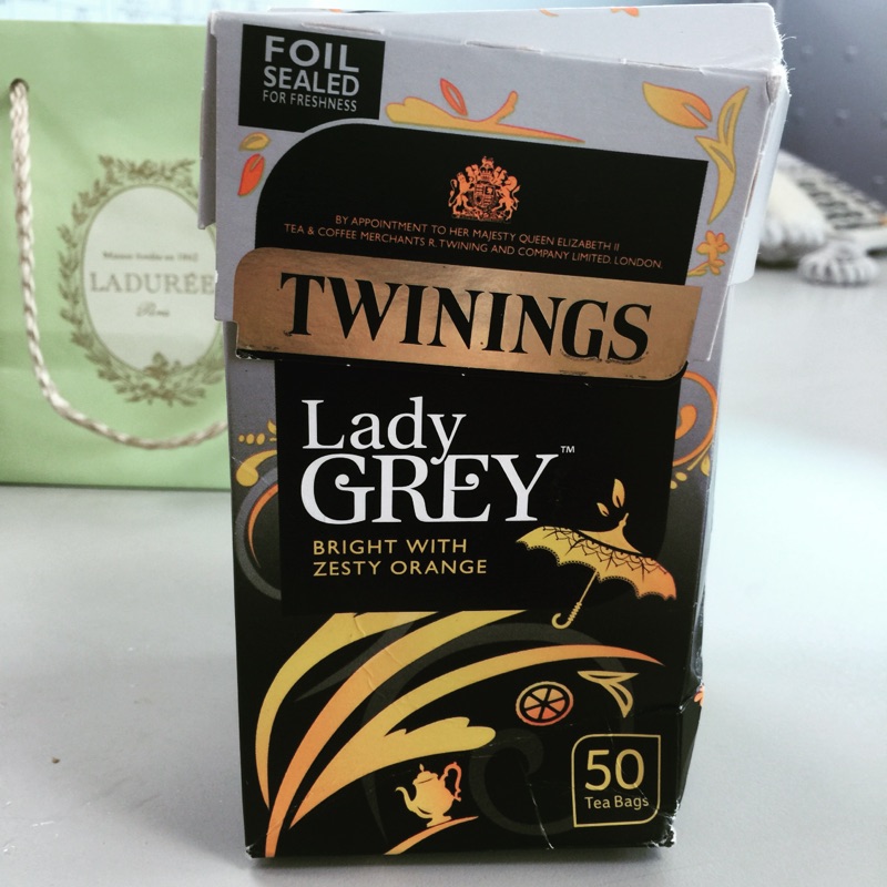 Twinings 唐寧 仕女伯爵茶 Lady GREY 50入 茶包全新未拆 外盒壓壞