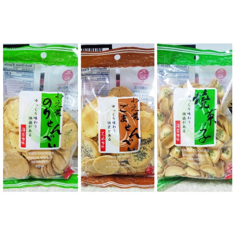 【新現貨】九福 海苔煎餅 芝麻煎餅 海苔燒菓子114g/台灣製造