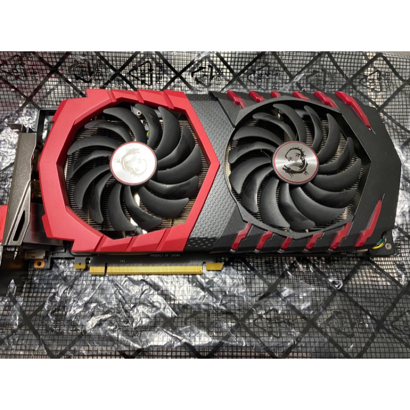 MSI GTX1060 6G GamingX 紅龍