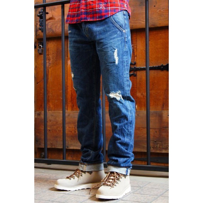 2002年春 uniform experiment 21AW DAMAGED DENIM 美品 | ccfl.ie
