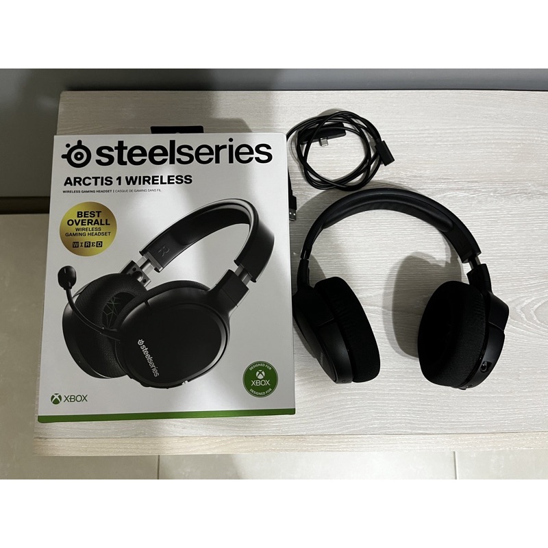 安南區 無線 賽睿 SteelSeries Xbox周邊 Arctis 1 Wireless XBSX 電競耳麥 黑色