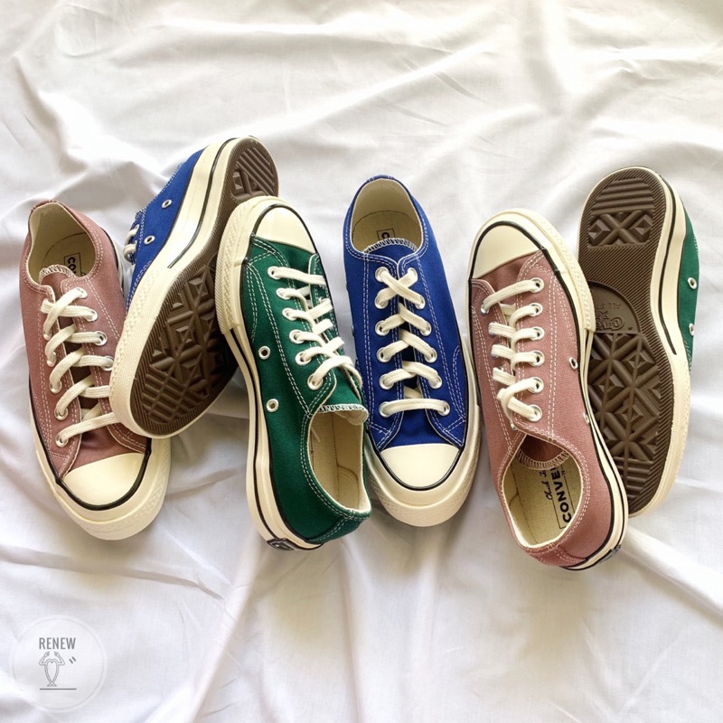 【Renew】現貨 Converse 1970 綠 低筒 寶藍 豆沙 168515C 168514C 168513c