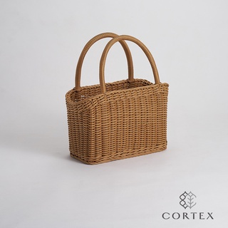 CORTEX 編織籃 仿籐籃 提籃 野餐籃 購物籃 中型