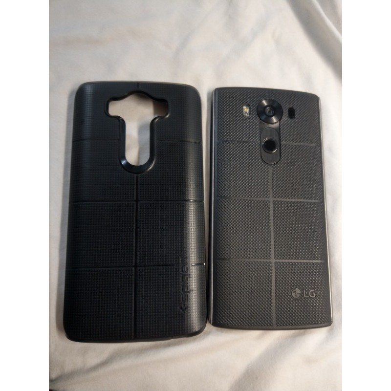 LG V10黑64G，AKG耳機(全新)含SGP保護殼,及保護貼