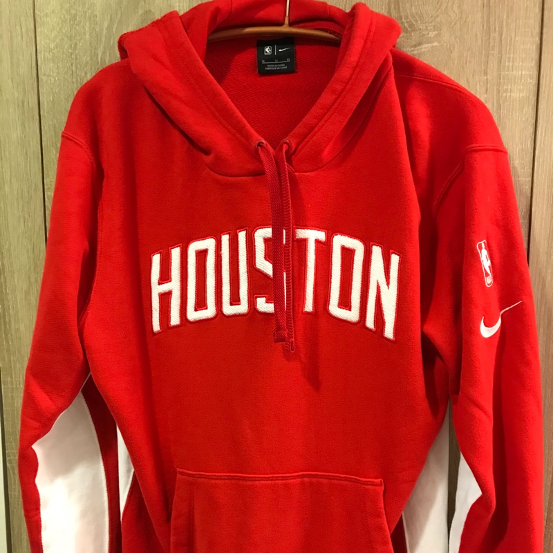Nike Houston 休士頓火箭隊 紅色帽T XL