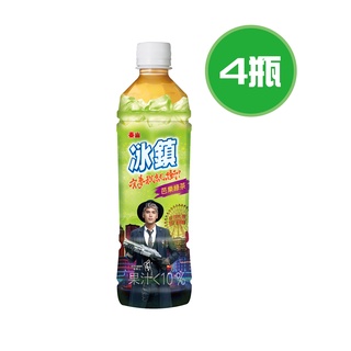 泰山 冰鎮芭樂綠茶 4瓶(535ml/瓶)