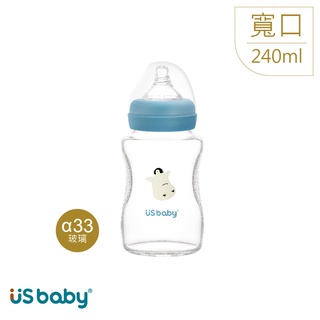 優生 真母感玻璃奶瓶-寬口徑240ml/120ml(企鵝/朱雀)