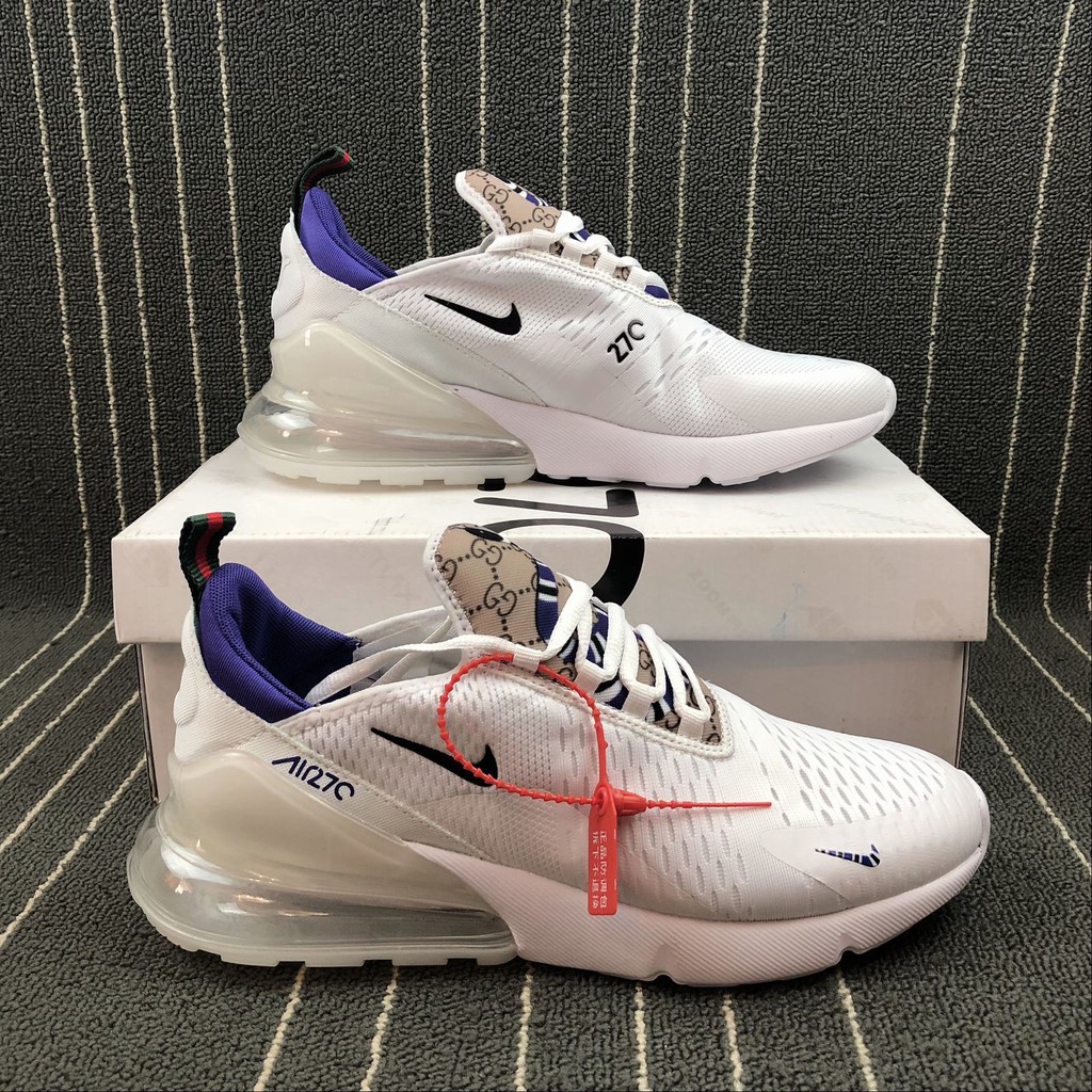 NIKE AIR MAX 270 x GUCCI 古奇聯名耐克半掌氣墊跑步鞋AH8050-032 尺碼36-45 | 蝦皮購物