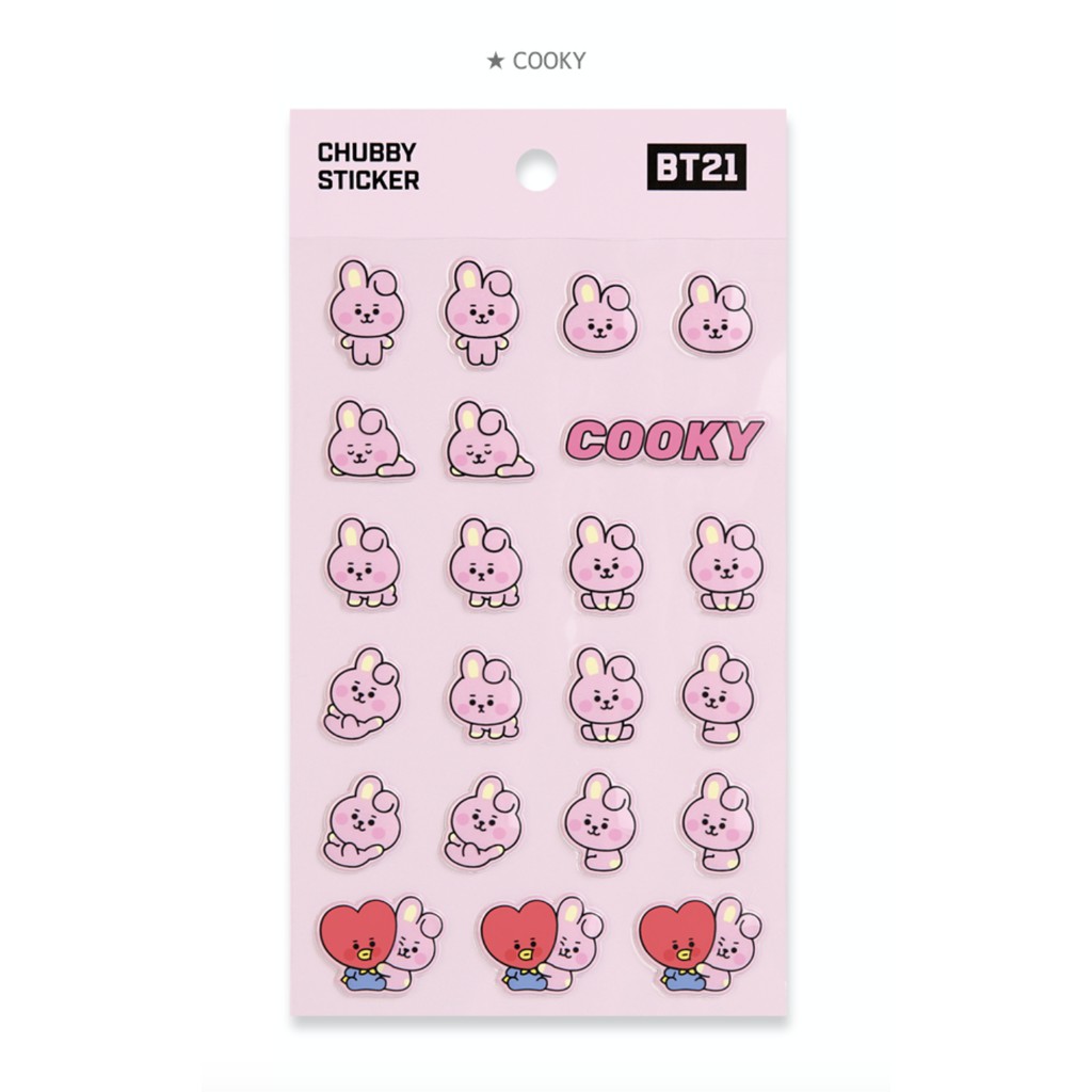 好心情日韓正品雜貨 韓國bt21 X Monopoly Bt21 寶寶pvc裝飾貼紙手帳貼無痕貼紙 蝦皮購物