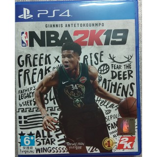 PS4 NBA 2K19 NBA2K19 美國職業籃球 中文版 附特典