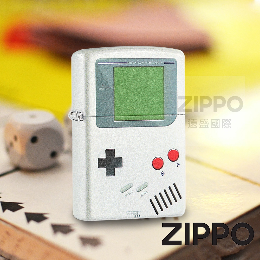 ZIPPO復古經典遊戲機防風打火機 特別設計 gameboy  熱轉印工藝 掌上遊戲機 童年回憶 終身保固