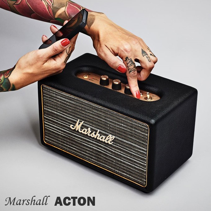 Marshall ACTON 藍芽 喇叭 黑 音箱 喇叭 禮物 馬歇爾另有 Stanmore  stockwell