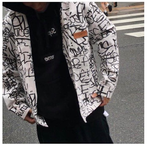 supreme cdg chore coat