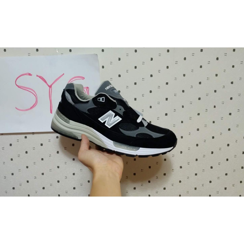 SYG New Balance 992 us5.5,7.5~11,13 元祖黑 美製 M992EB 993bk