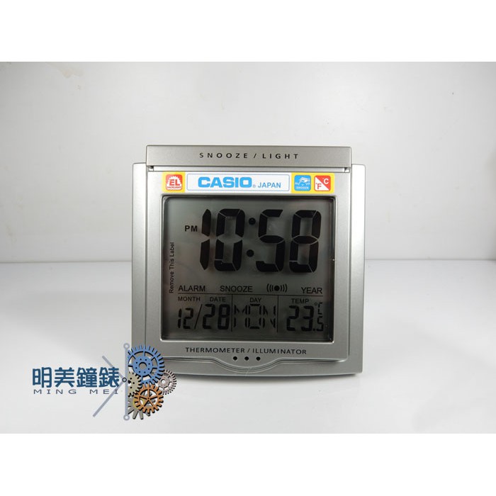 【明美鐘錶】CASIO/DQ-750F-8/大字幕鬧鐘/DQ-750F