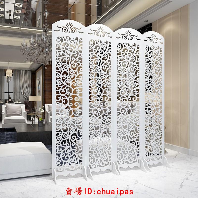 特價 屏風折屏座屏背景墻臥室隔斷影視墻玄關時尚屏風櫥窗擺設生如夏花 蝦皮購物