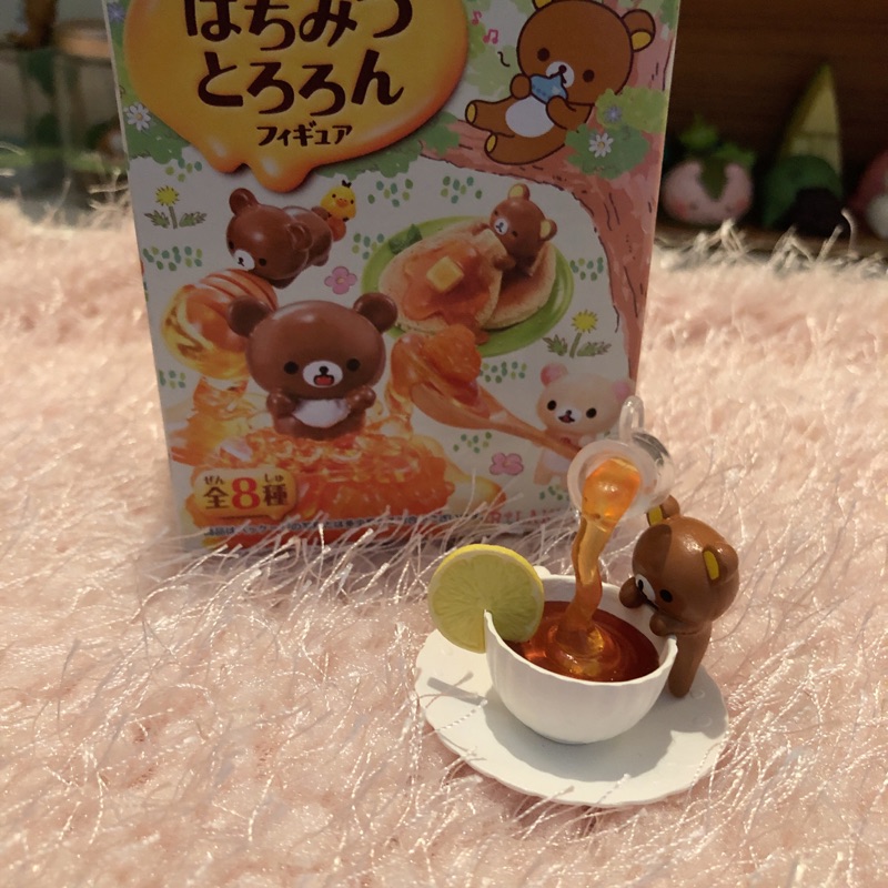 Re-ment食玩盒玩 蜂蜜料理 蜂蜜甜點 拉拉熊