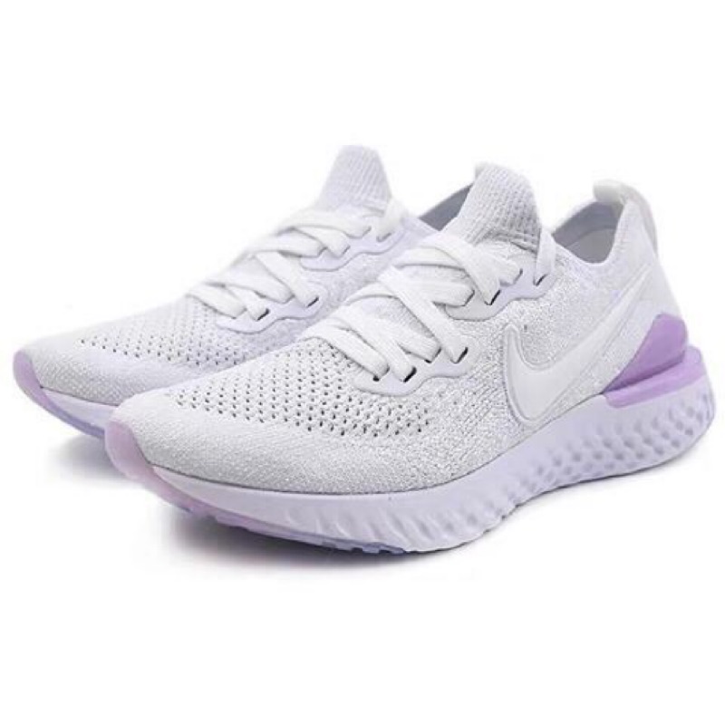 Nike Epic React Flyknit 2 粉紫 慢跑 氣墊 輕量 編織 紫