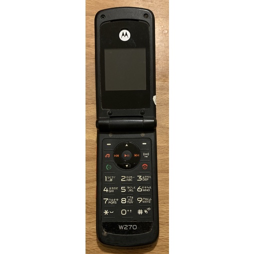 超值 零件 未測 可開機 Motorola W270 摺疊 手機 只要99元