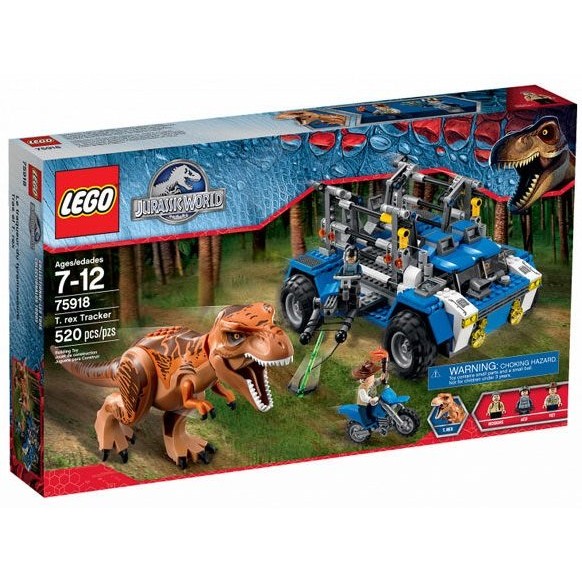 《JOJO模型玩具》《 LEGO 樂高 侏儸紀世界系列 75918 T.rex Tracker 全新正版》現貨