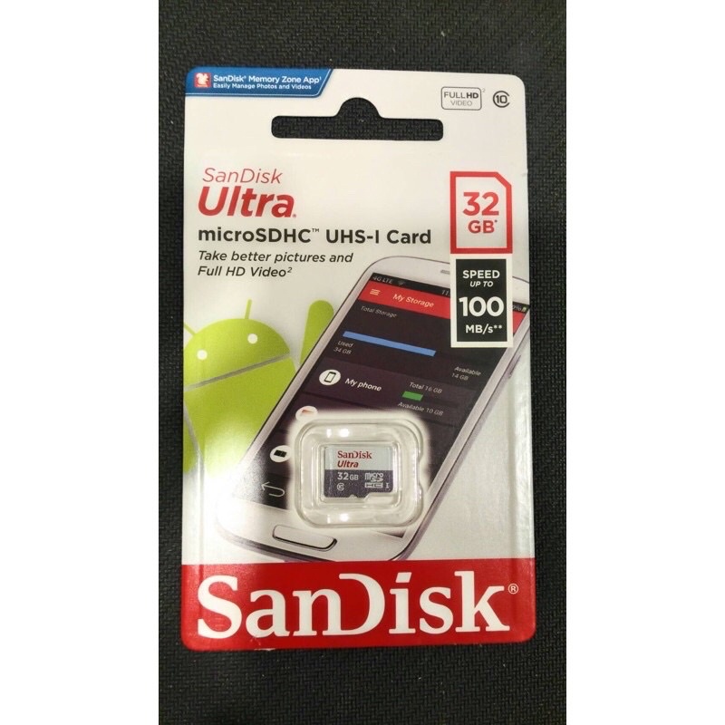 【現貨/原廠公司貨】Sandisk Ultra MicroSDHC SDXC TF 32G  記憶卡 無轉卡