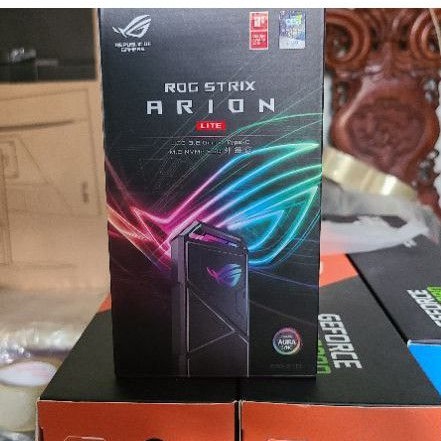 現貨在家)ASUS 華碩 ASUS ROG Strix Arion lite M.2 NVMe SSD 外接盒