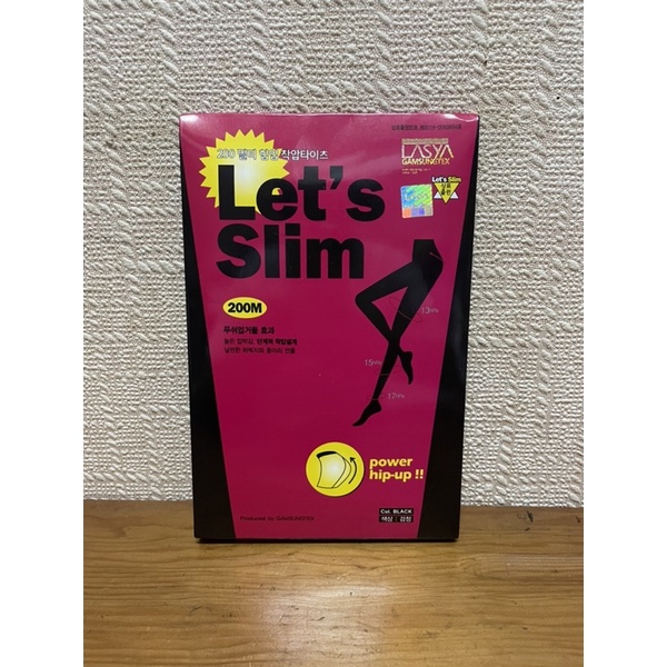 (全新）韓國 Let’s Slim 褲襪
