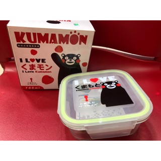 KUMAMON 玻璃保鮮盒全新