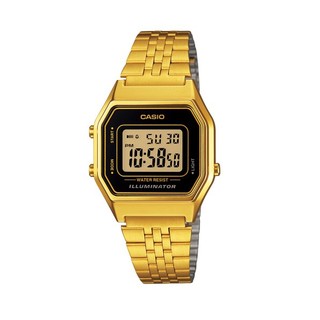 【CASIO】CASIO卡西歐 復古 女錶 金錶 電子錶LA680WGA LA680WGA-1D 臺灣卡西歐保固一年