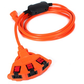 群加 PowerSync 2P安全鎖1擴3插動力延長線工業線1M~15M(TPSIN3LN3010)