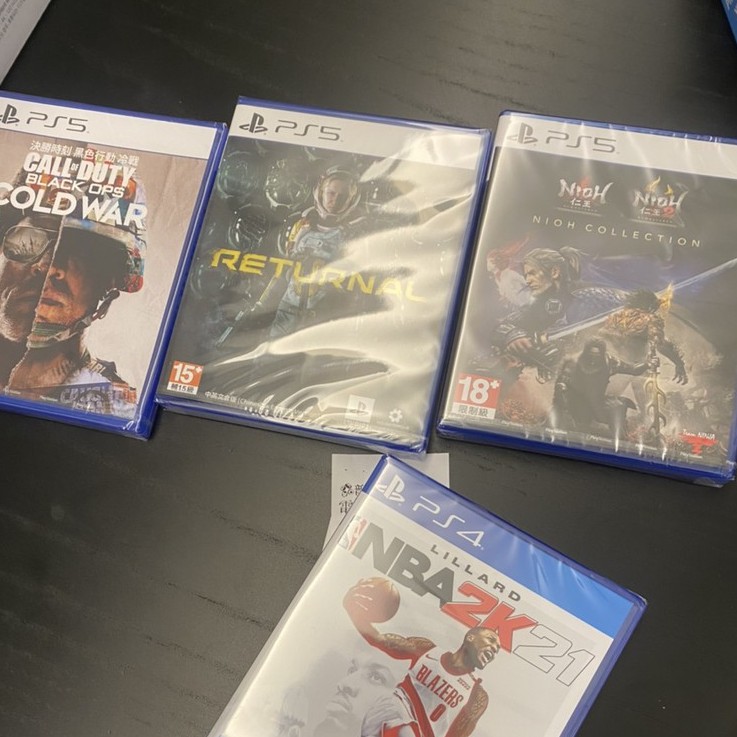 PS5 決勝時刻：黑色行動冷戰仁王Collection 死亡回歸 | PS4 NBA 2021 2K21