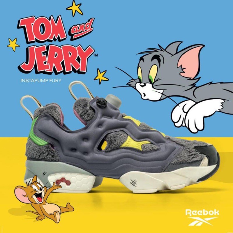 Reebok  湯姆貓與傑利鼠 限量球鞋 Instapump Fury