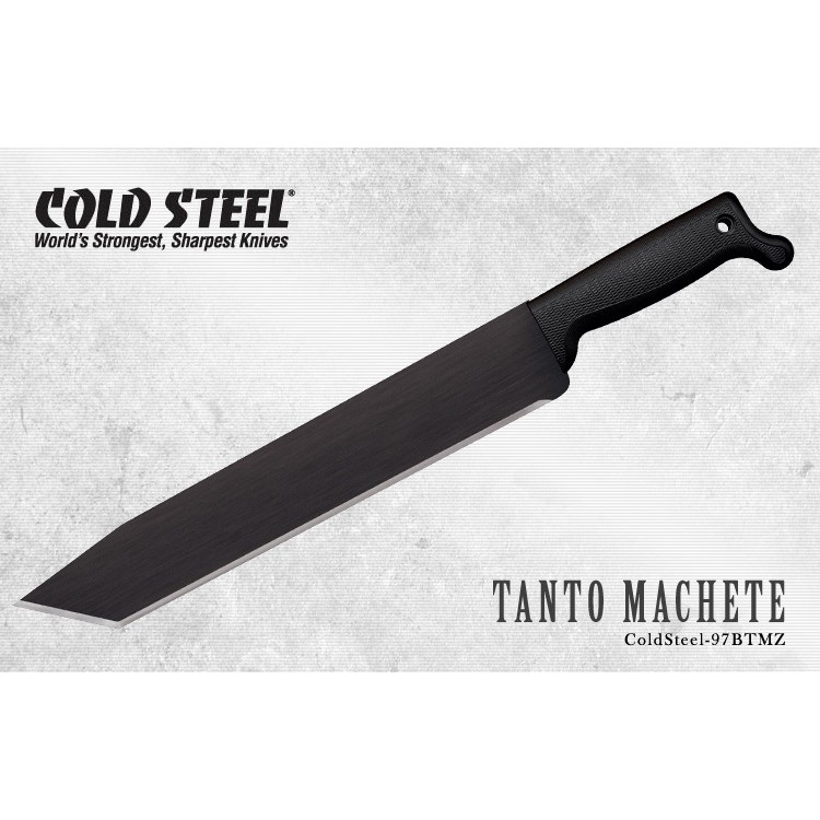 Cold Steel TANTO MACHETE防滑握把砍刀(附套)