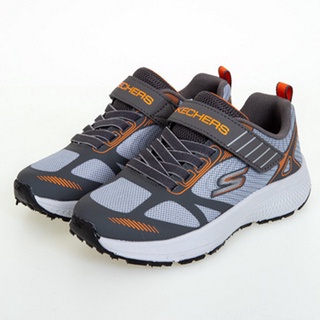 Skechers 買鞋送襪 GO RUN CONSISTENT 中大童運動鞋 405019LGYCC 灰【iSport】