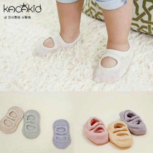 🐾零碼現貨 🐾2016韓國舒適寶寶地板防滑船型襪 5色