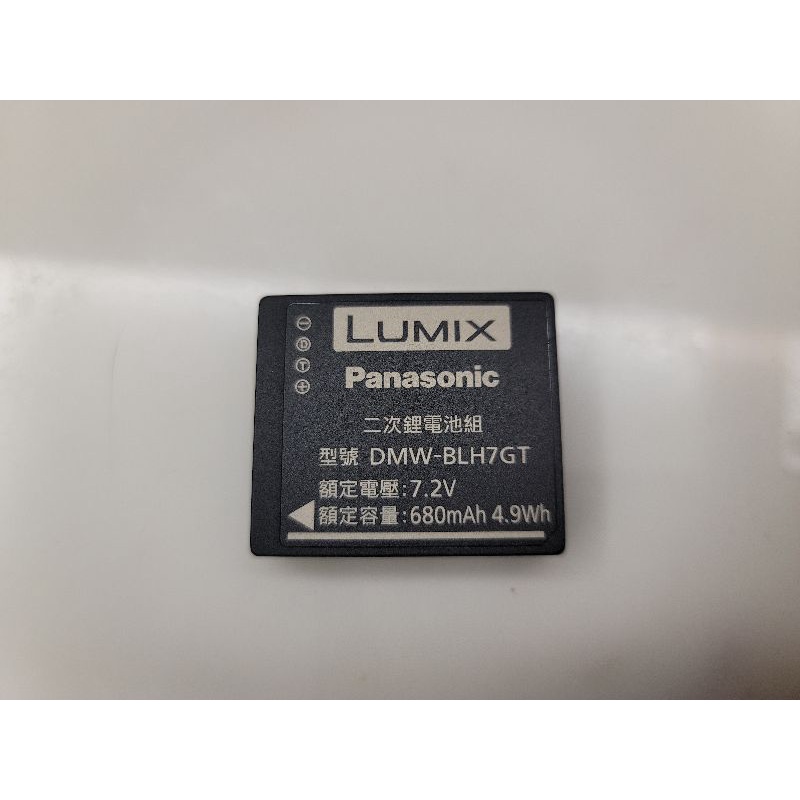 Panasonic DMW-BLH7GT公司貨9成新贈充電器 專用相機原廠電池密 GF7 GF9 GF10 LX10